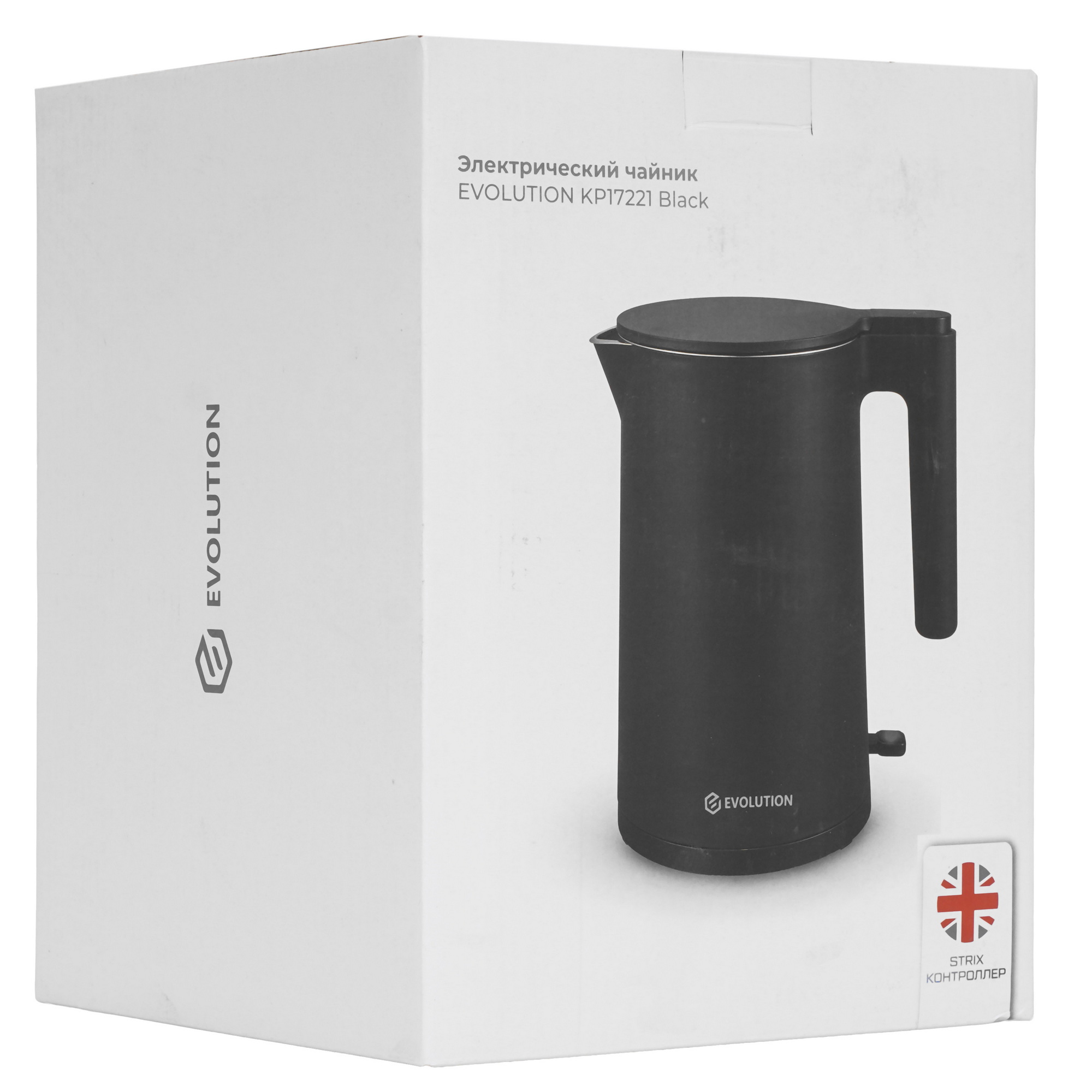 9215212 Электрочайник Evolution KP17221 черный STDN-0004417 - Вид №7