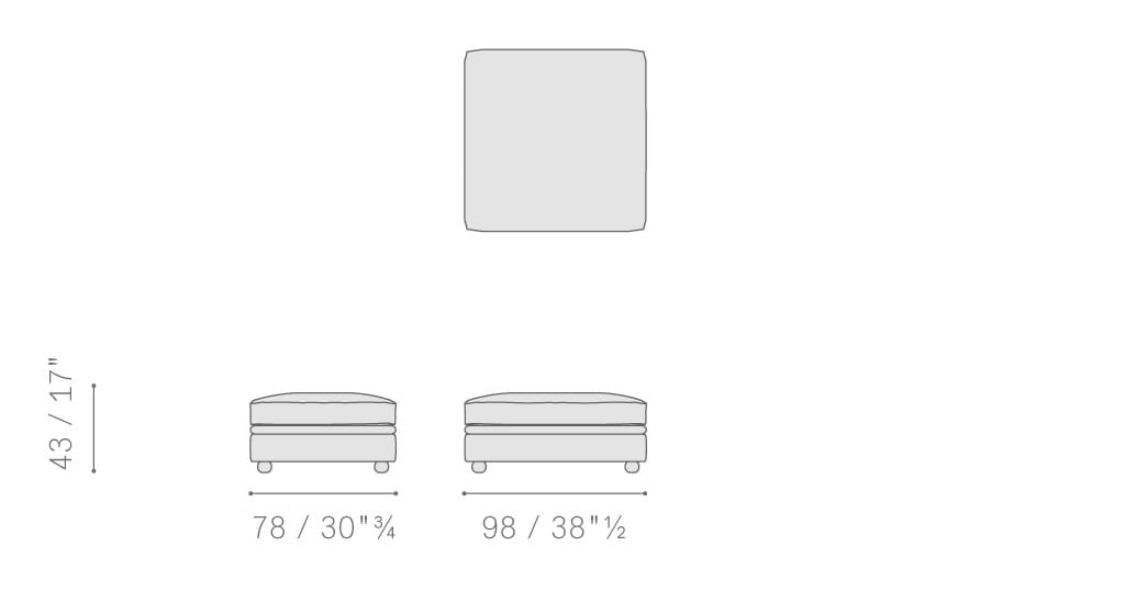 Модульный кожаный диван capitonné Poltrona Frau коллекция - диваны и кресла ARCH-00059740 - Вид №18