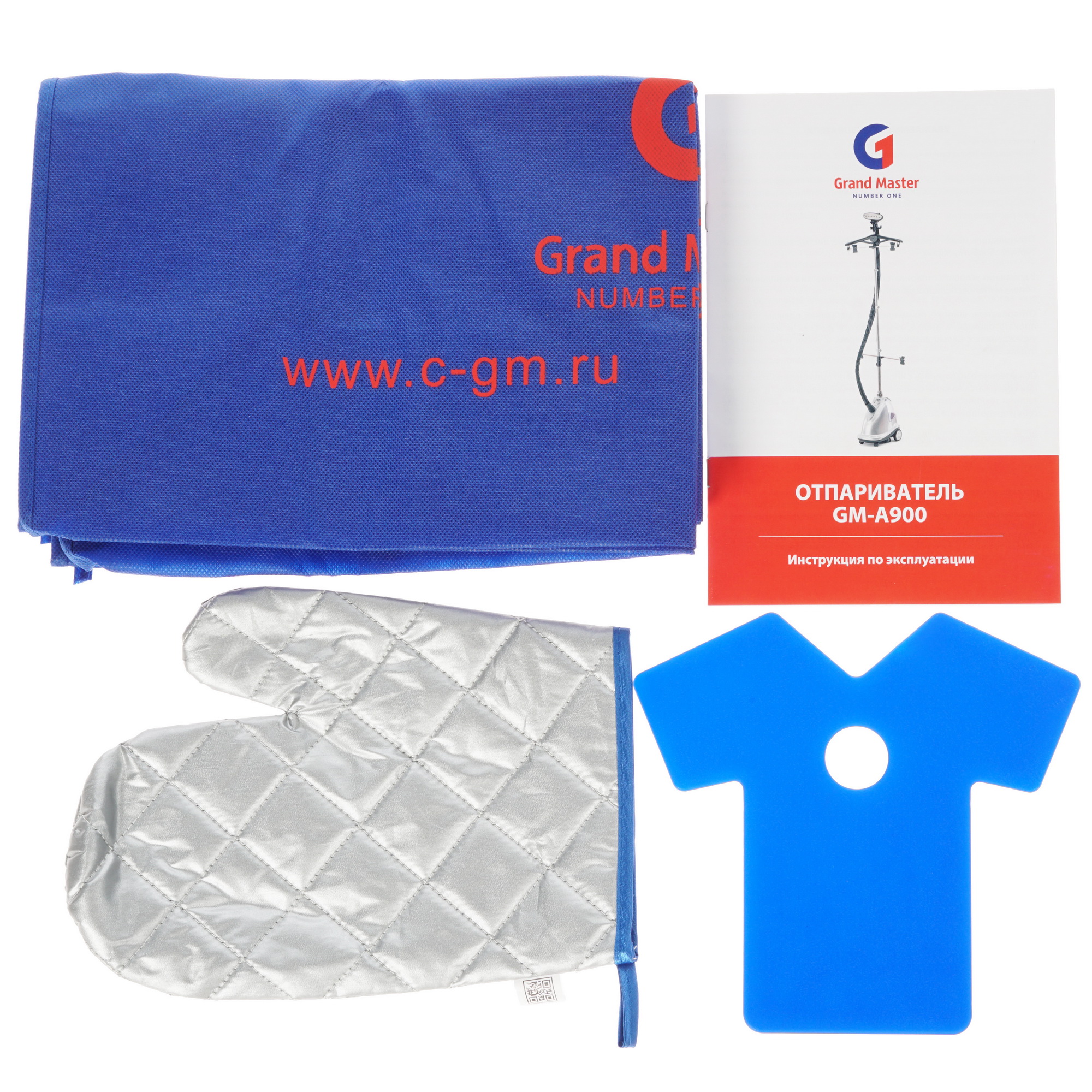 1218427 Отпариватель Grand Master GM-A900 серебристый STDN-0098548 - Вид №5