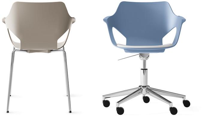 Arte & D Офисное кресло с 5 спицами на колесиках Jamila C6071 g  - Вид №1