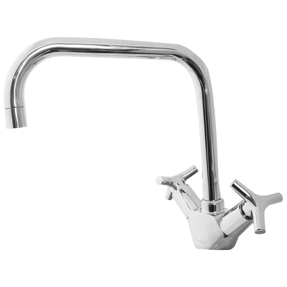Смеситель для кухни Vidima Trinity 24.1 см цвет хром 18712444 STLM-2028665