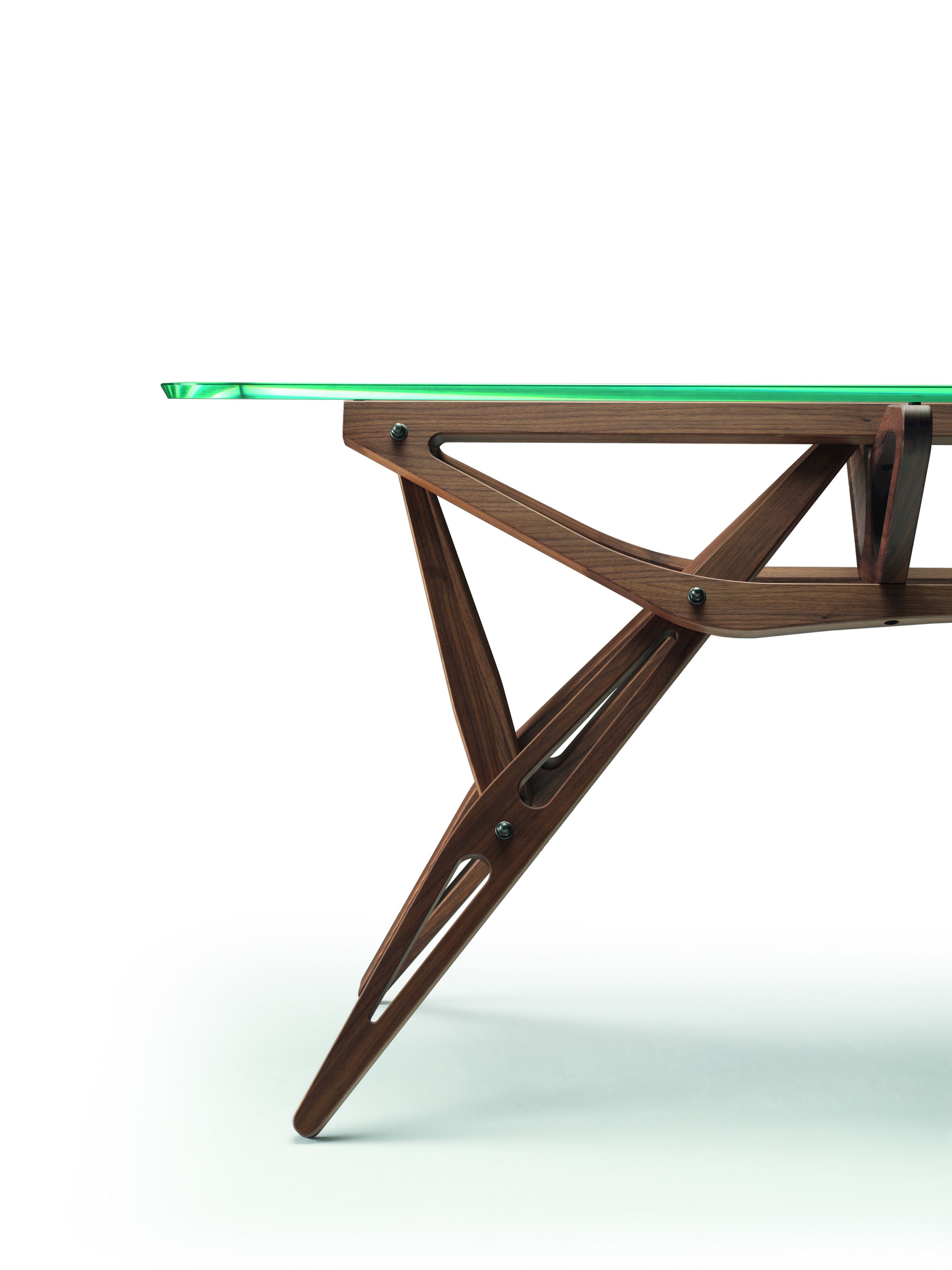 Хрустальный стол Zanotta Carlo Mollino CM 2020 ARCH-00120025 - Вид №4