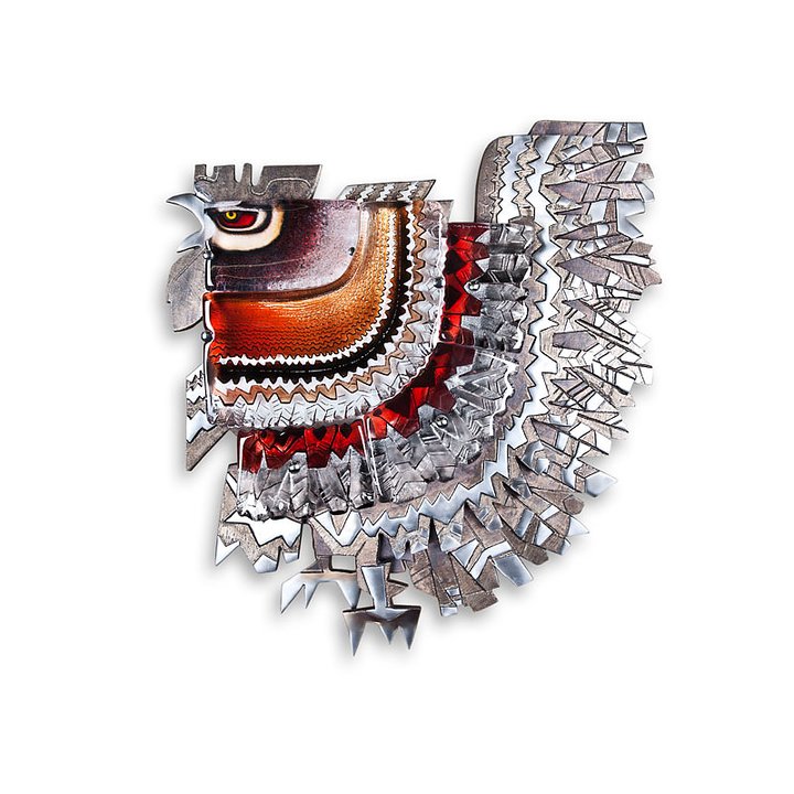 68165 Панно "Кукареку", красное, 850/890 мм Maleras 