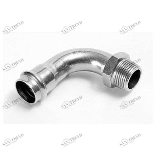 Угол H-пресс 18 х 1/2" нержавеющая сталь IBP PS4001G0180400