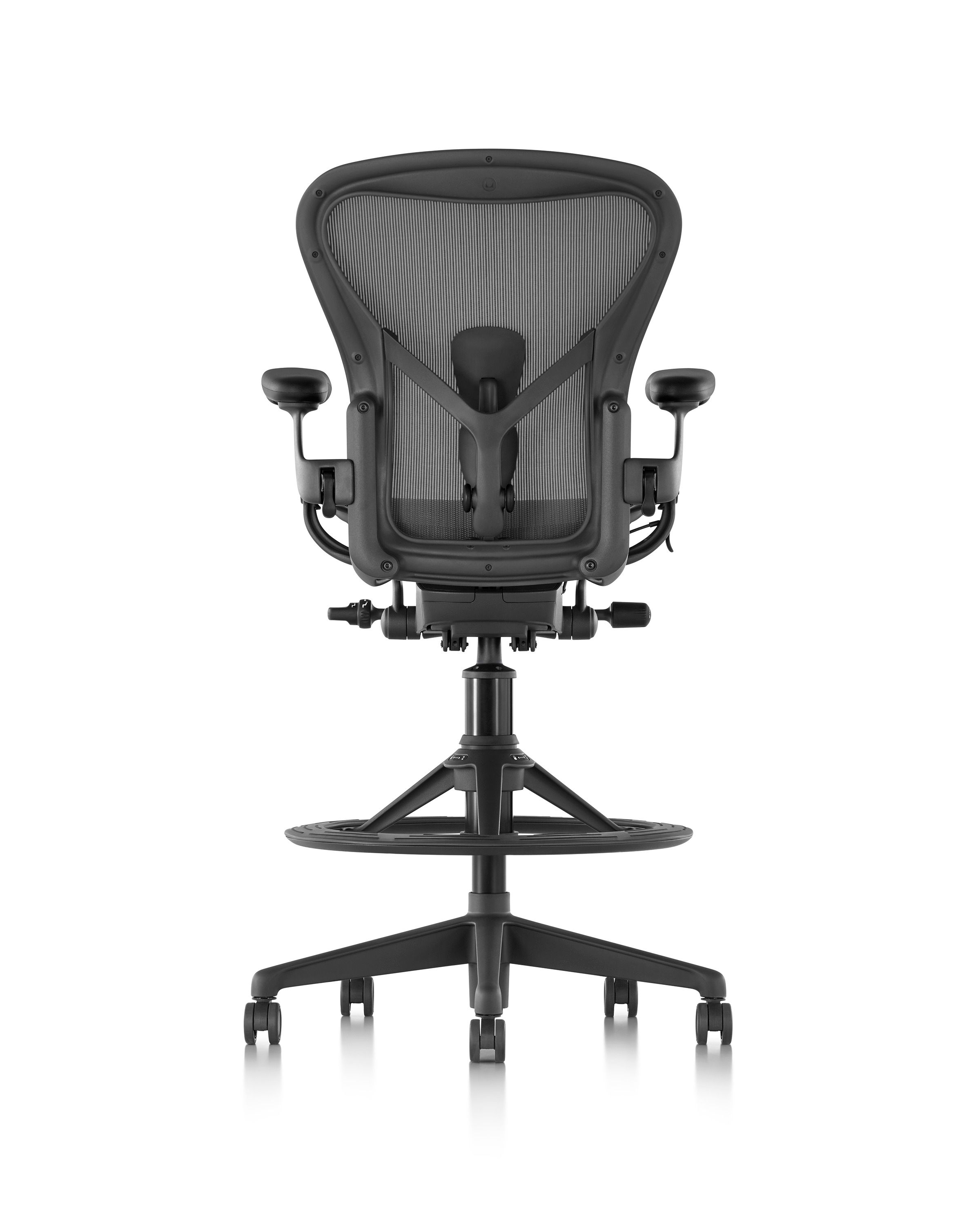 5 спиц поворотный офисный стул с подлокотниками Herman Miller Aeron ARCH-00029451 - Вид №2