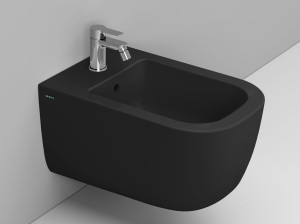 Керамическое подвесное биде с переливом