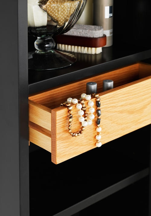 1590283 Edge High Cabinet Anthracite Gray Мягкое Закрытие Hafa  Антрацитовый  - Вид №1