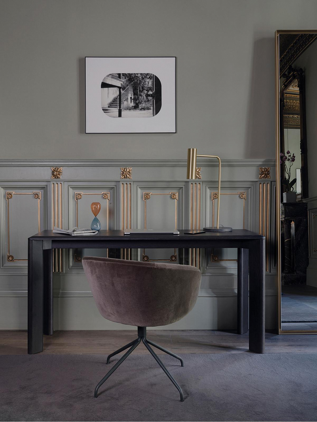 089370 Мягкое вращающееся кресло Expormim Huma 