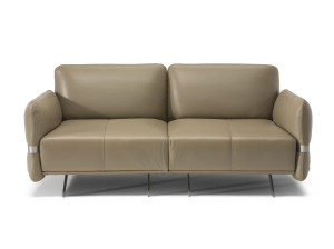 2-местный кожаный диван