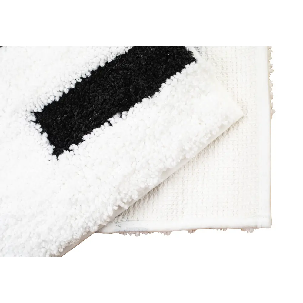Коврик для ванной SWENSA Bath — уют и безопасность в черном цвете 89379342 STLM-1432736 - Вид №1