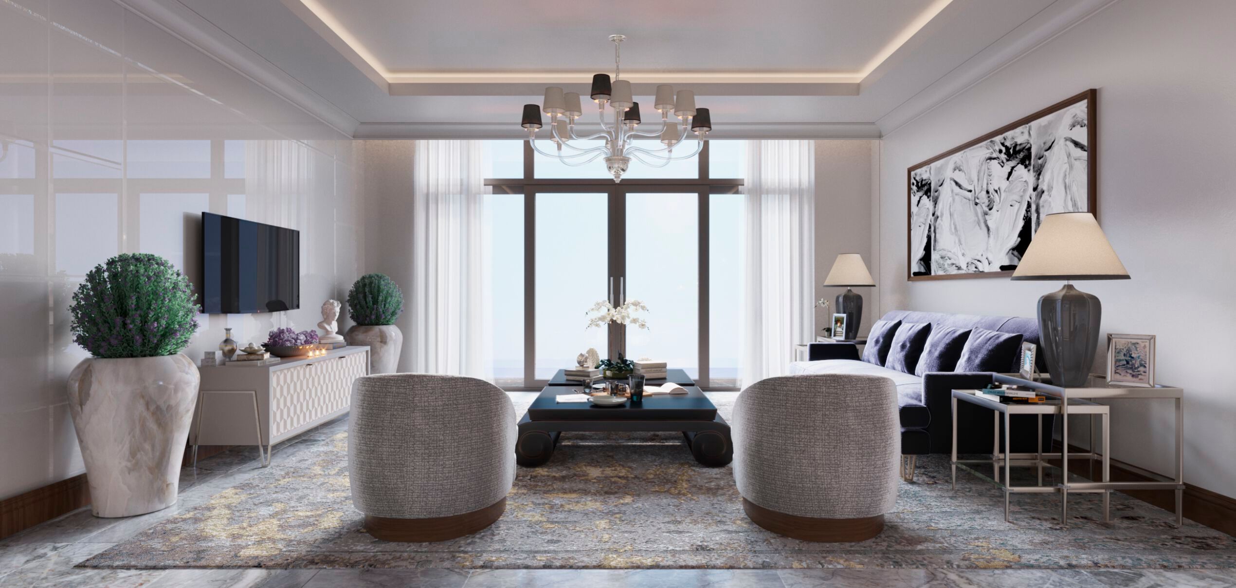 Прямоугольный ковер ручной работы Tapis Rouge Гималаи ARCH-00107861 - Вид №5