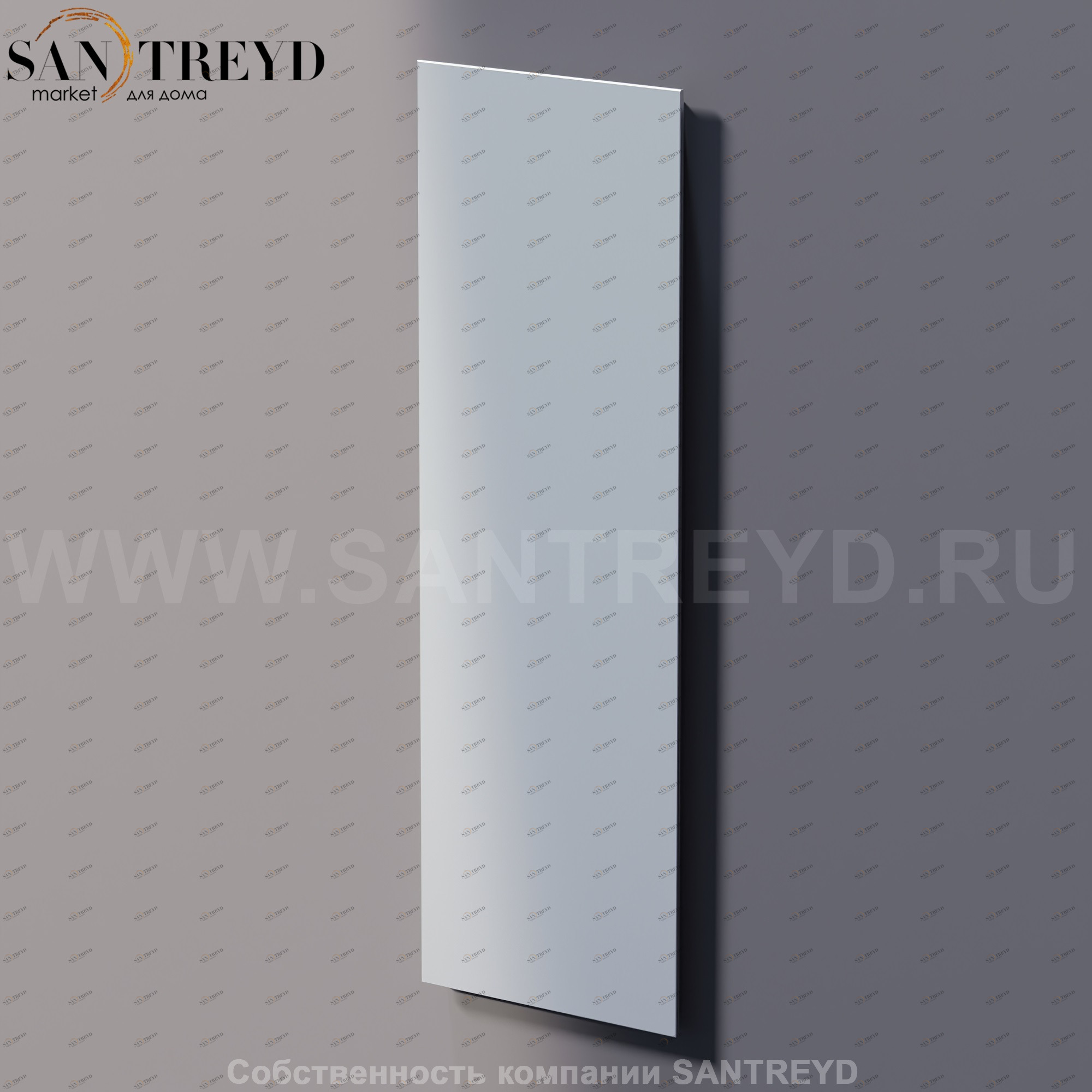 Agape NUDO Прямоугольное вертикальное зеркало: длина 40 см, высота 120 см ASPE1240V