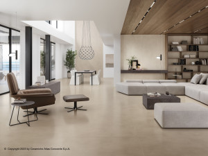 Пол / керамогранит с эффектом цемента