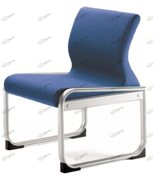 TALIN Стул с обивкой из ткани для залов ожидания One sun-id-1444813