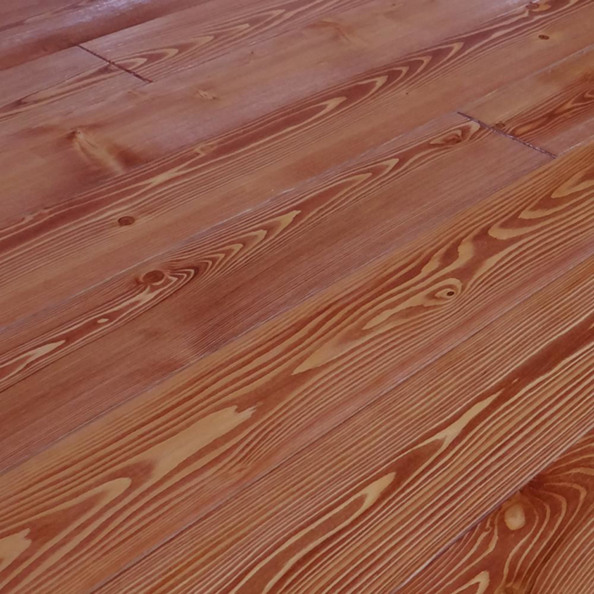 Массивная доска "Махагон" 15 мм лиственница рустик УФ-лак 2.184 м² PARCHETTO 90345661 - Вид №3