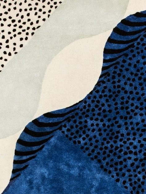 Moustache Прямоугольный коврик ручной работы  Lg01  - Вид №3