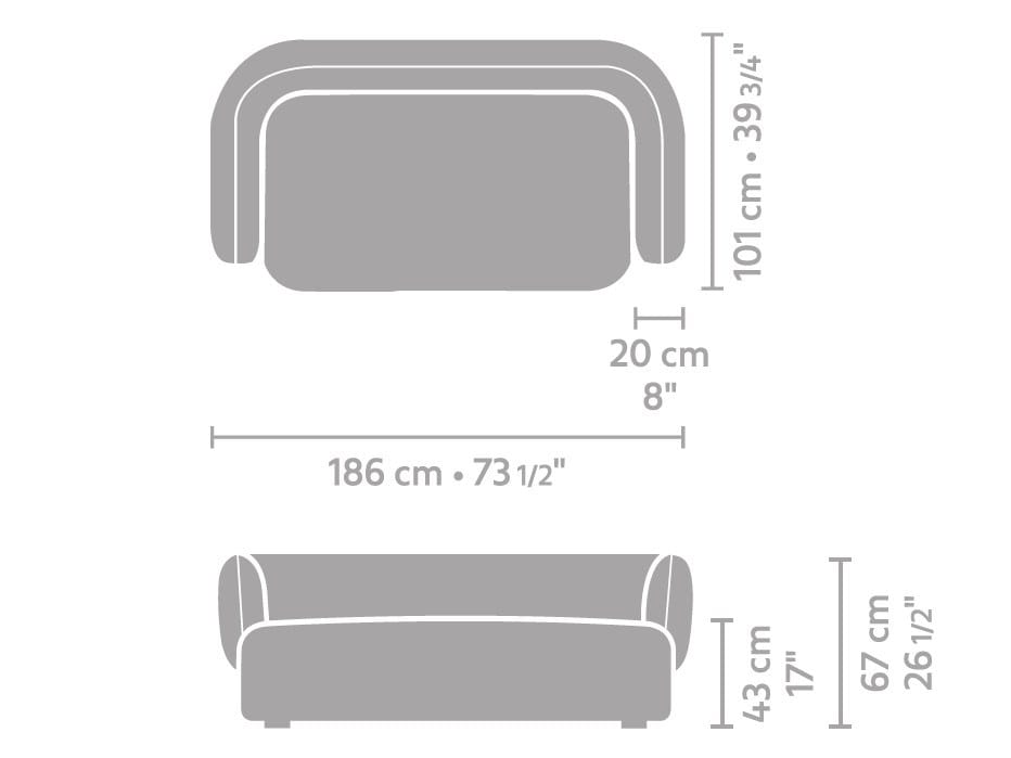 Ткань диван Linteloo Arp ARCH-00137465 - Вид №8