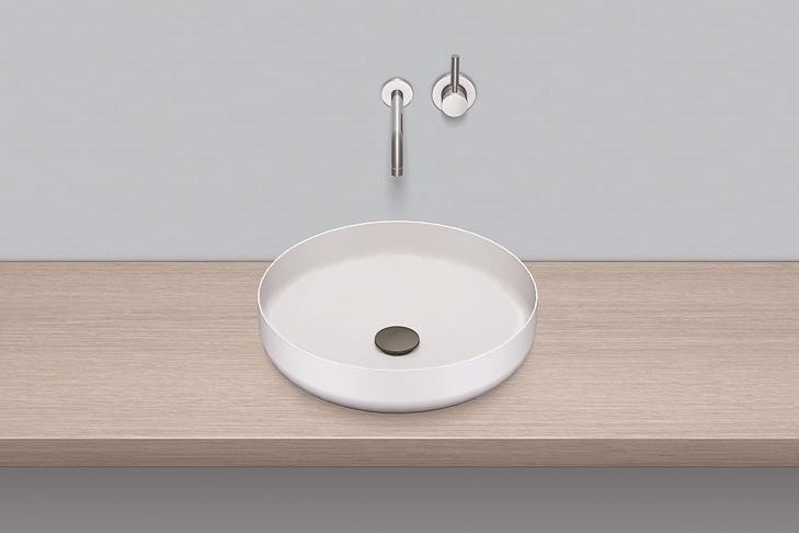 3503000401 Надставная раковина, ab.so450.1, белая, противомикробное Alape серия SO (Sondo) 
