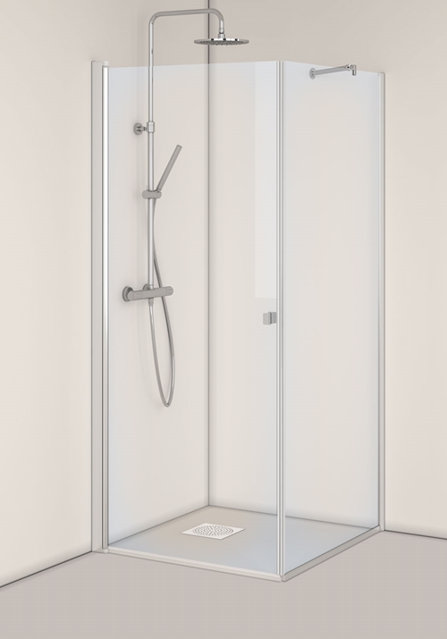 1450518 Душевой Уголок Igloo Pro Clear Glass 100X100 Hafa Прозрачный  - Вид №1