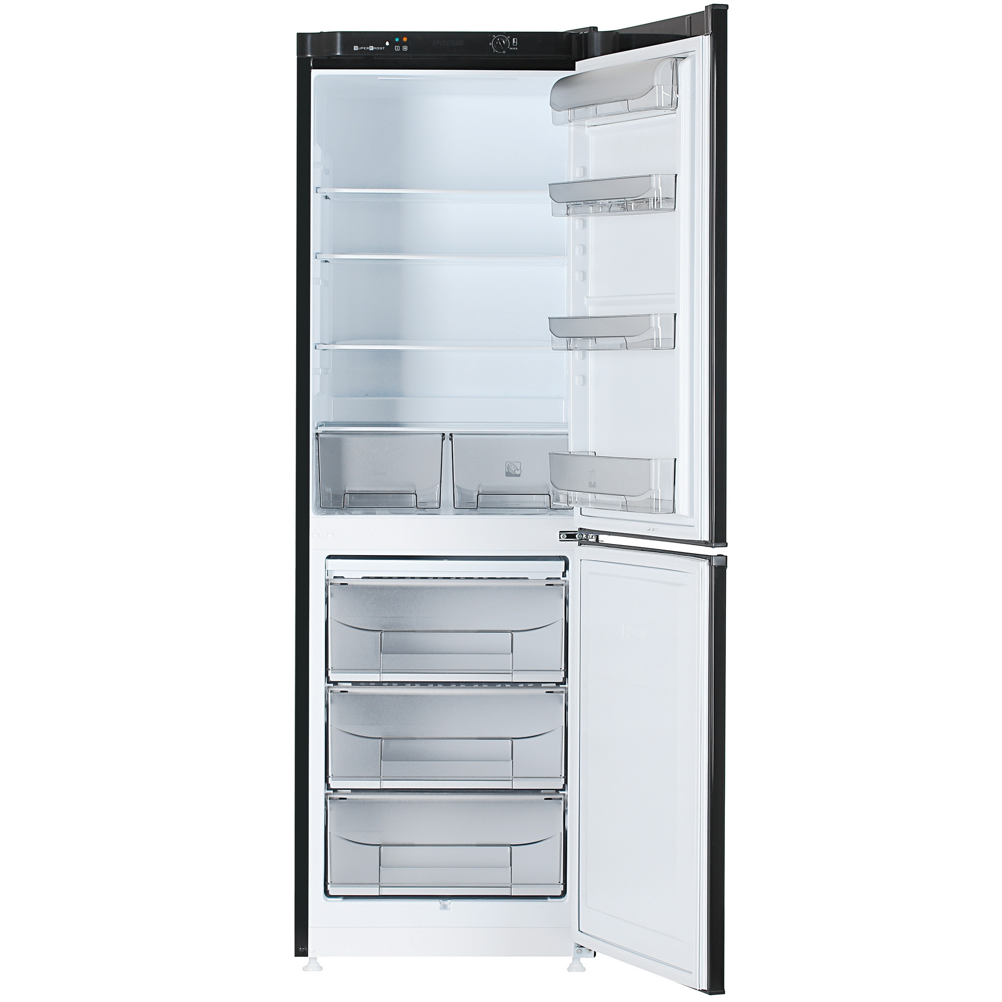 1098698 Холодильник с морозильником   Pozis RK-139 черный STDN-0068756 - Вид №1