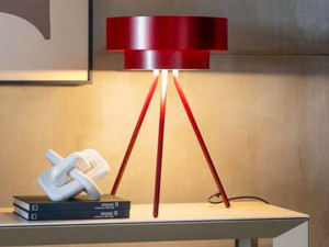 Окрашенная металлическая светодиодная настольная лампа