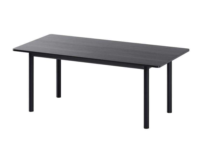 Прямоугольный выдвижной стол из шпона Noah Living Wendel ARCH-00052466