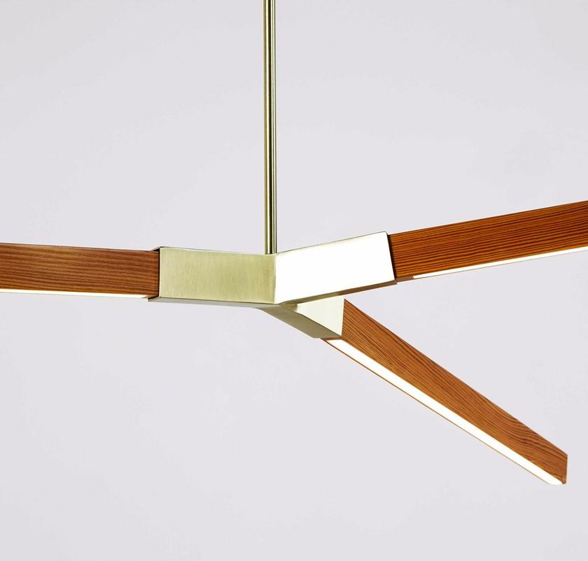 Stickbulb Led подвесной светильник из дерева Bough sun-id-1406011 - Вид №1