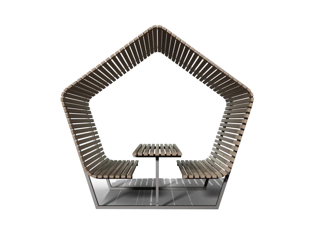 14181 ПЕНТА Optima1, беседка парковая LAB.Space 