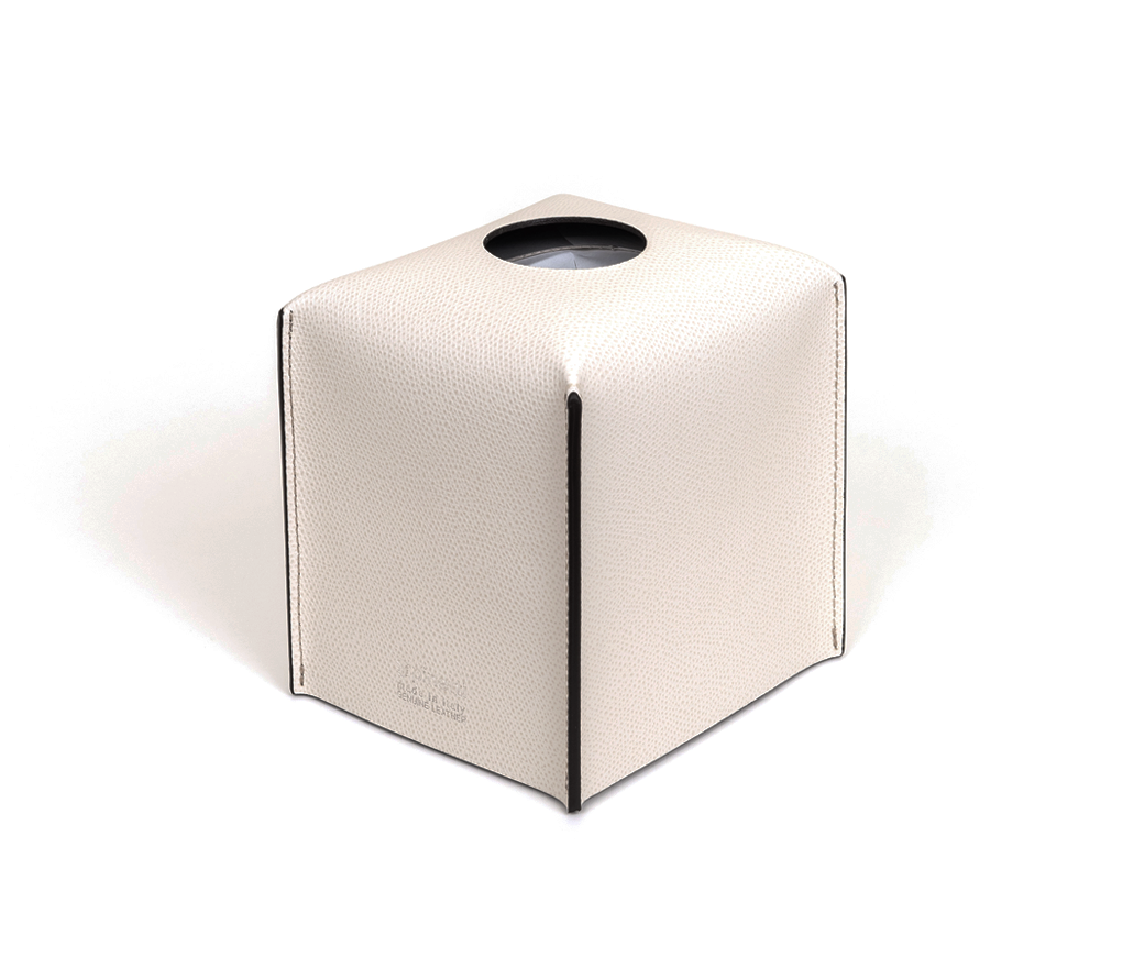 Мягкая квадратная коробка для салфеток - 12,2X10,7XH12,5 см / тканая кожа_coffee Pinetti 00.0340.061.015 - Вид №1