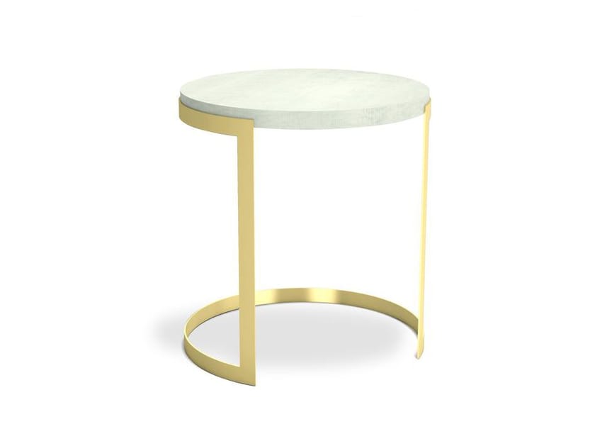 Высокий круглый деревянный журнальный столик Hurtado Evolution ARCH-00125096