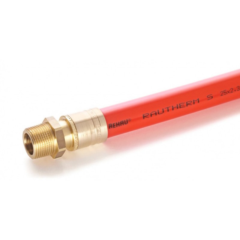 Труба полиэтиленовая с кислородным барьером PE-Xa/EVAL RAUTHERM S REHAU 17х2 бухта 500м 136140500 - Вид №1