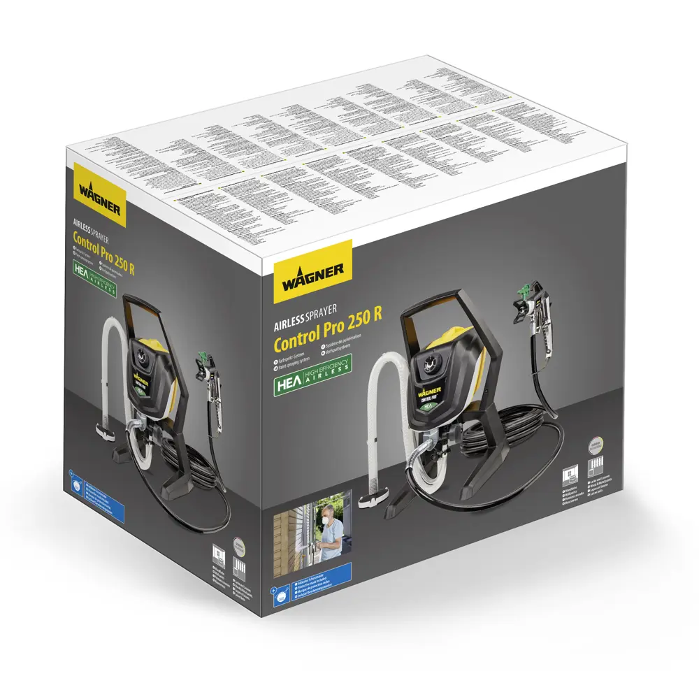 Аппарат окрасочный сетевой поршневой Wagner ControlPro250R, 550 Вт, 1.25 л/мин 81871498 STLM-2088016  - Вид №1