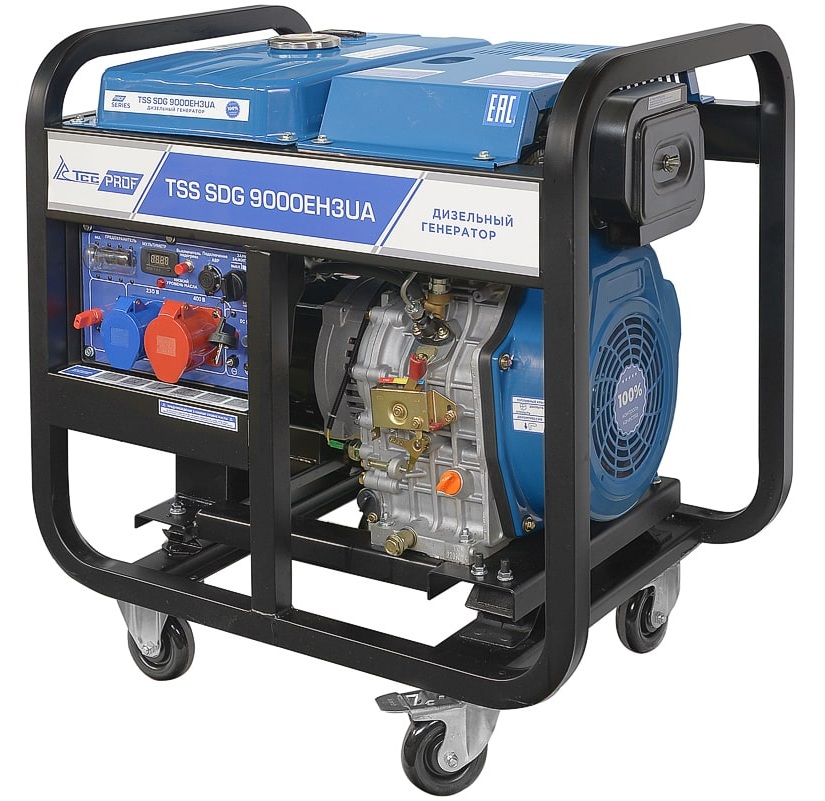 Электрогенератор  дизельный  ТСС SDG 9000EH3UA 5411135 STDN-0009425 - Вид №2