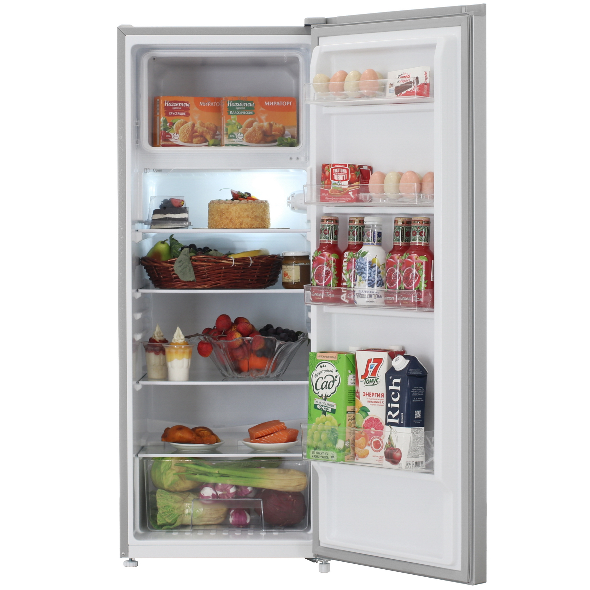 9123704 Холодильник компактный   DEXP S2-18AMG серый STDN-0086393 - Вид №5