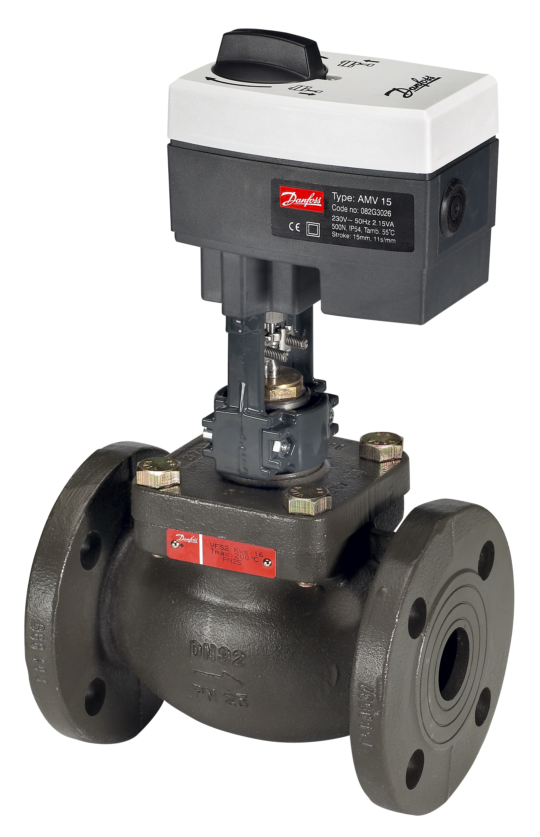 Danfoss Клапан регулирующий VFS 2 фланцевый Клапан двухходовой VFS 2 Ду 20 065B1520  - Вид №19