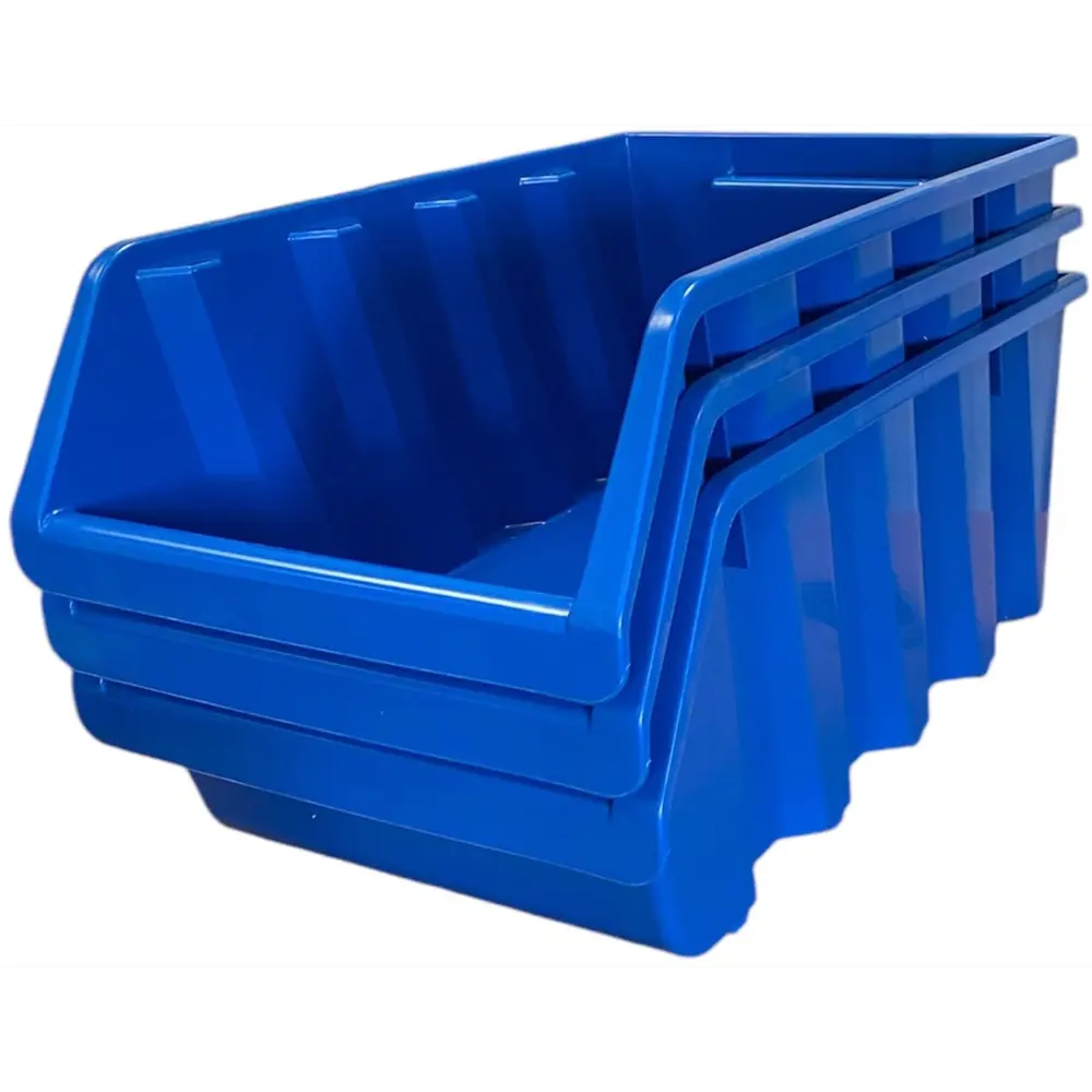 Лоток Accurate ЛМ-3-375 37.5x22.5x16 см пластик цвет синий, 3 шт STLM-2109890