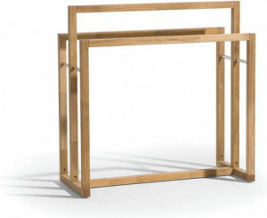 MNST1297 Вешалка для полотенец из teakового дерева Siena Manutti TowelRacks