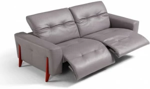 Egoitaliano Расслабляющий 3-местный кожаный диван с электроприводом