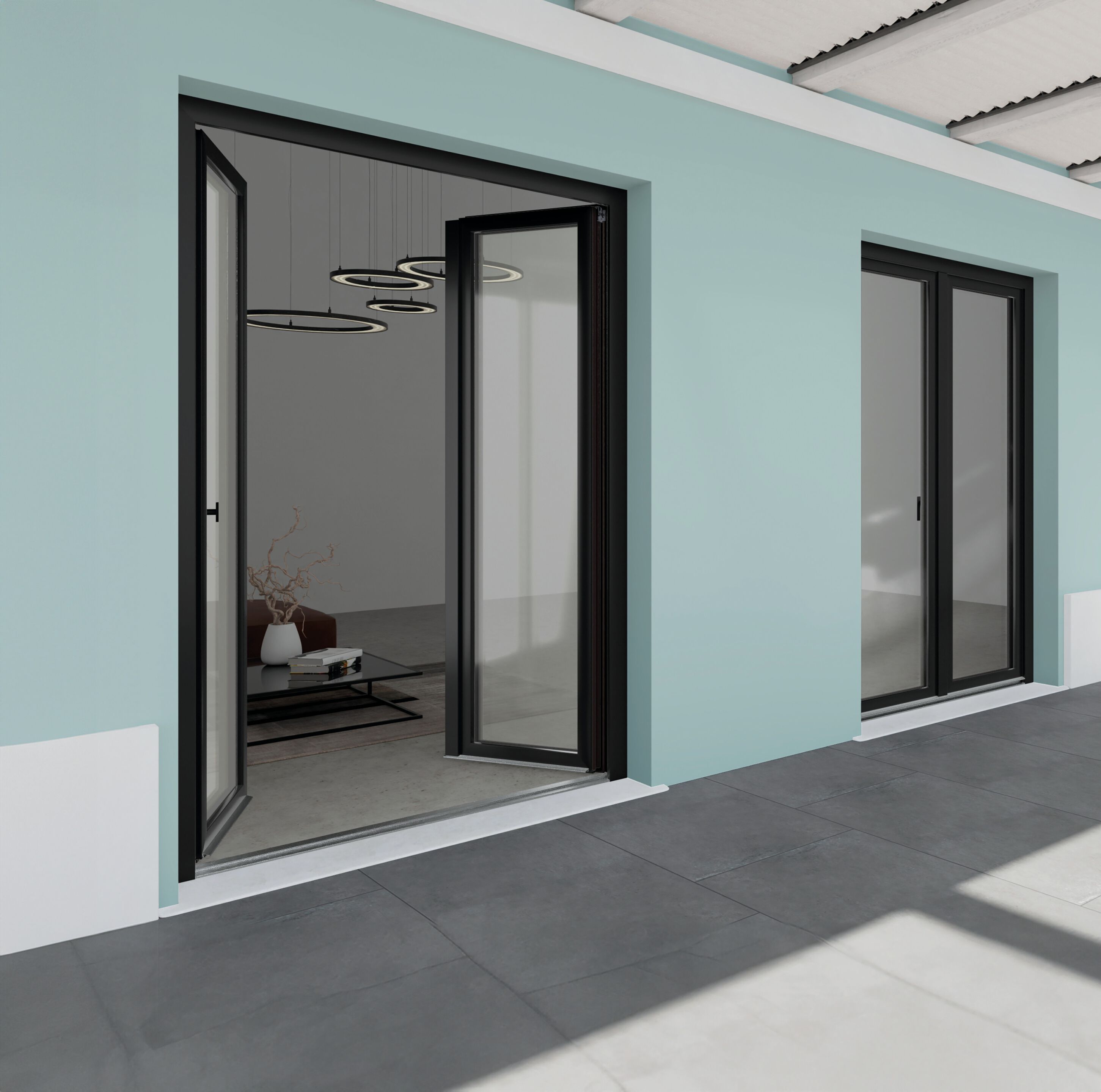 Алюминиевое створчатое тепловое окно ALPHACAN ALPHA EXTREME ALU ARCH-00034058 - Вид №1