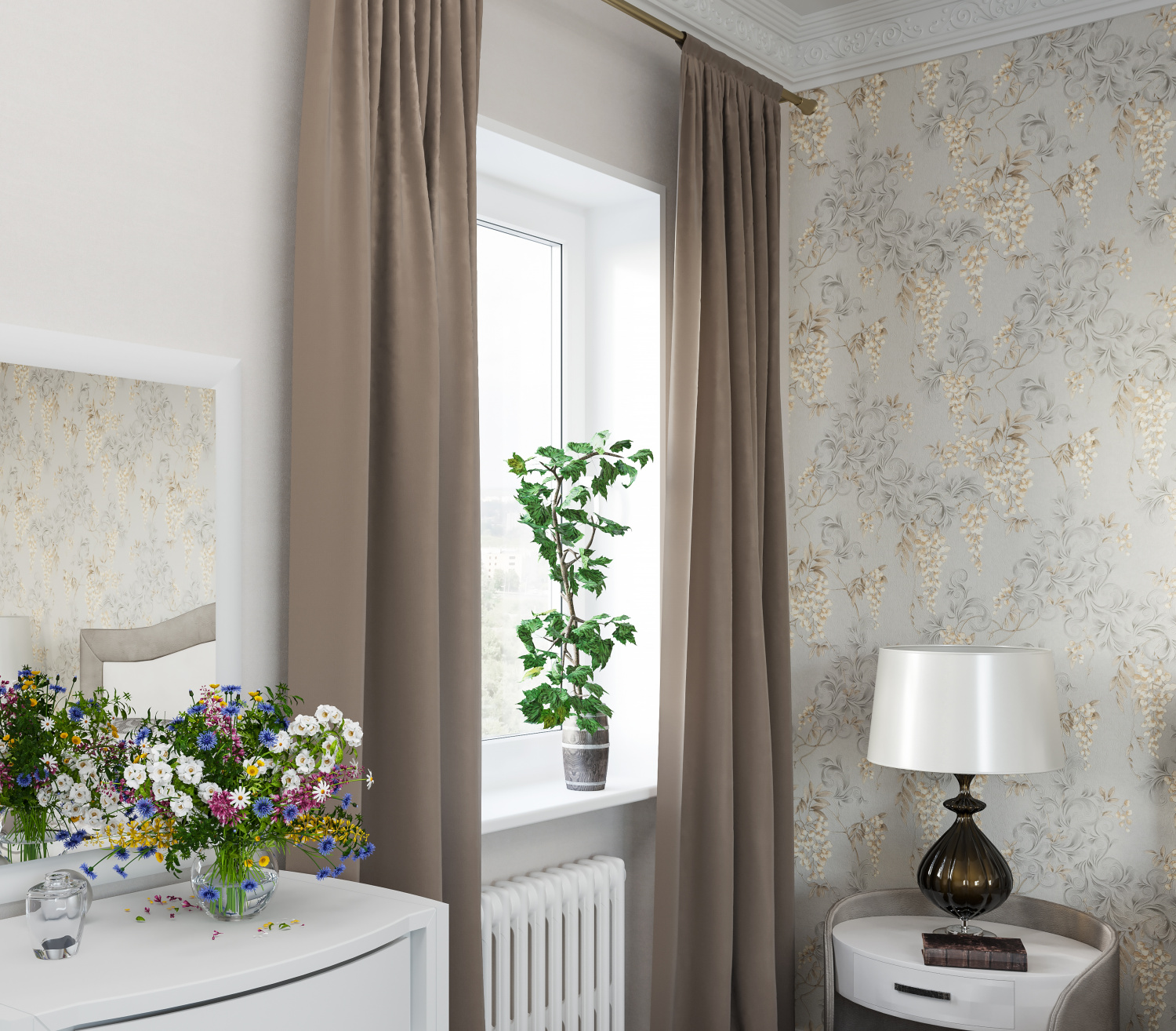 Рулон обоев основа Флизелиновая HC71420-22 Home Color Мин. заказ 8 рулонов HC7142022 - Вид №6