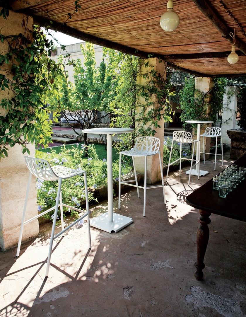 FAST Высокий табурет из алюминия Forest sun-id-1511530 - Вид №5