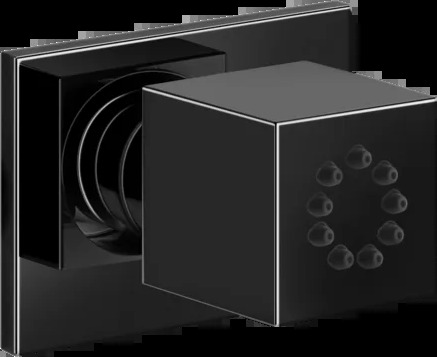 Насадка для душа 20172 706 Gessi Inverso ЧЕРНЫЙ МЕТАЛЛ PVD