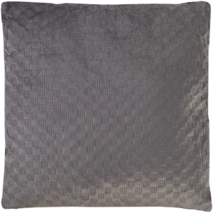 Подушка «Emb Vel Dolce», 40x40 см, цвет серый 82259310 STLM-2148463