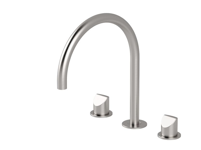 Смеситель для раковины из нержавеющей стали с 3 отверстиями Radomonte Dun ARCH-00021829 - Вид №1