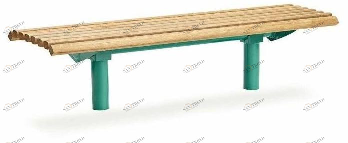 VESTRE Скамья из стали и дерева без спинки Urban sun-id-1427093