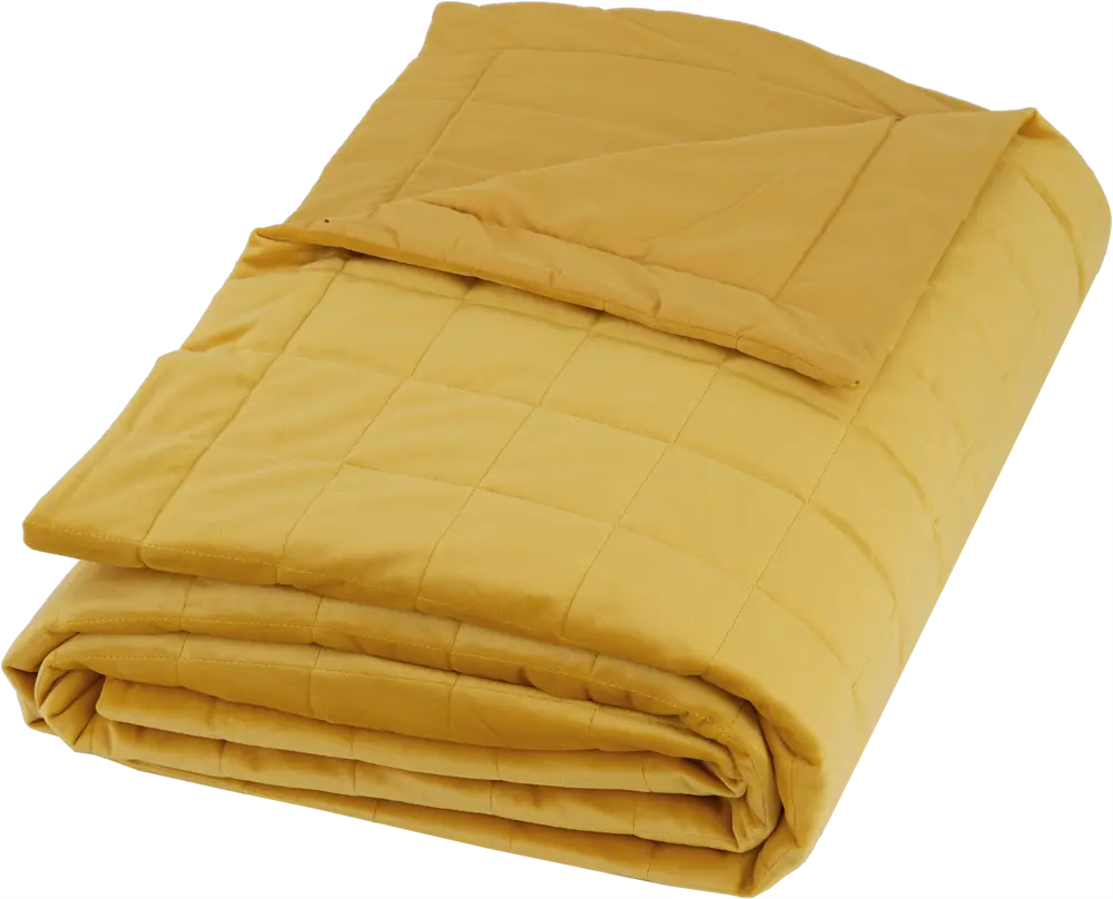 Покрывало INSPIRE Velvet Etna — велюровая элегантность в солнечном цвете 89090580