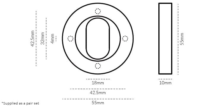 Латунная круглая насадка Lo & Co Interiors ESCUTCHEON OVAL ARCH-00140538 - Вид №19