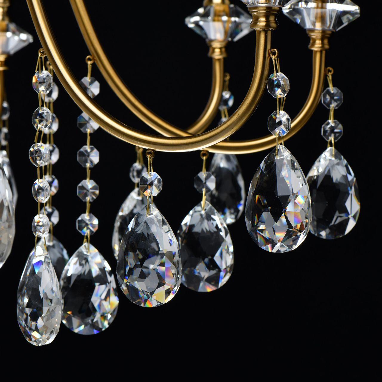 Подвесная люстра MW-Light Консуэлло 614012610 MW-LIGHT ДИЗАЙНЕРСКИЕ, КОНСУЭЛЛО 285795 Бронза  - Вид №2