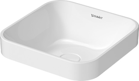 2359400000 Подвесная раковина настенная овальная Duravit Happy D.2 Plus белая - Вид №1