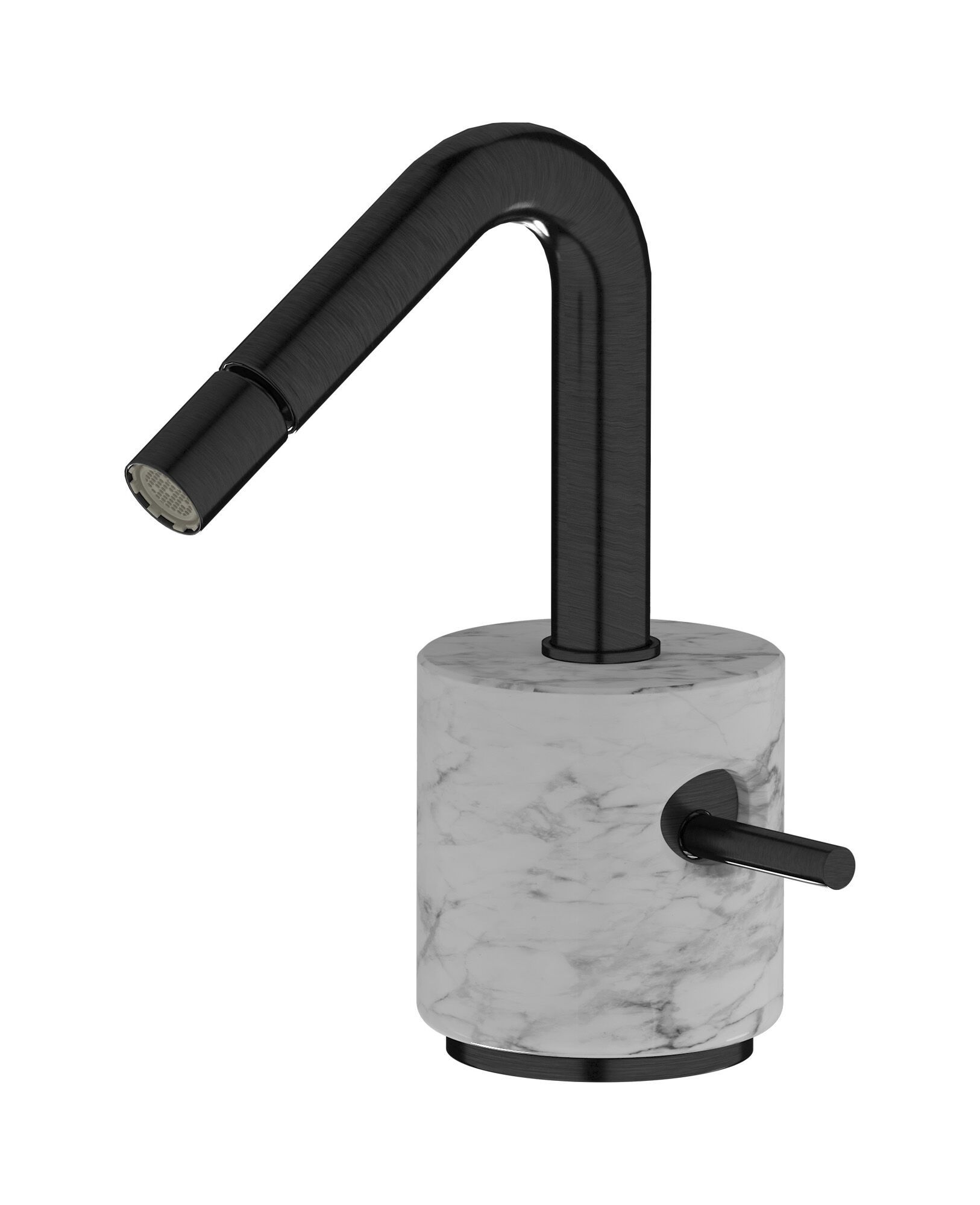 Смеситель для биде с одной ручкой из мрамора IB мрамор + мрамор Elle ARCH-00120827 - Вид №5